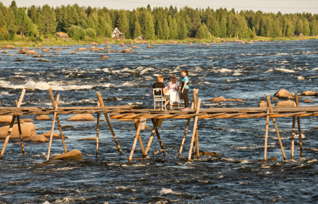 Dinner on the River, Kukkolaforsen